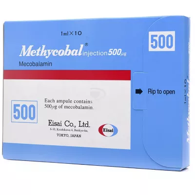Methycobal 500 Mcg 10 Ampoules
